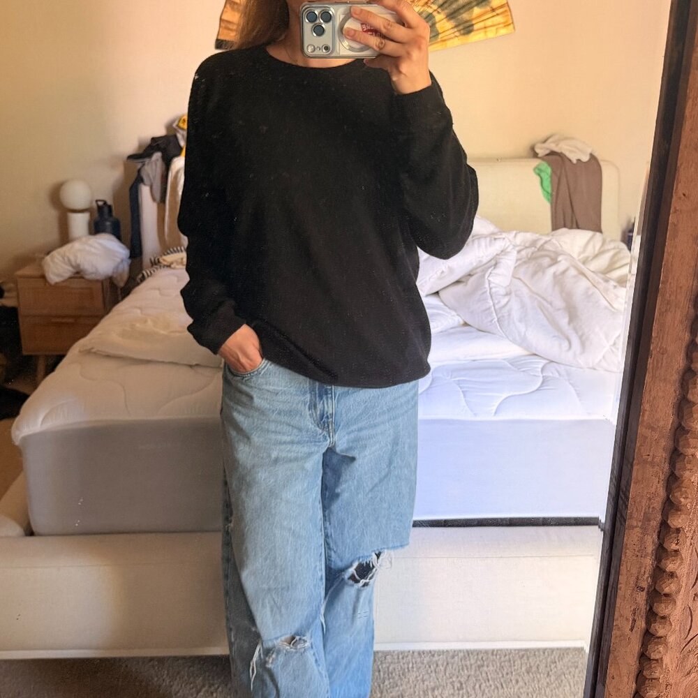 Oversized 100% Cashmere Vintage Sweater